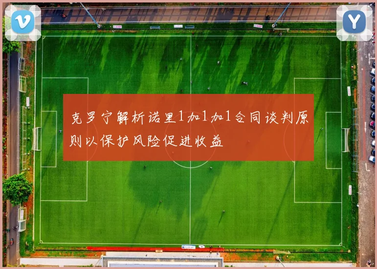 克罗宁解析诺里1加1加1合同谈判原则以保护风险促进收益